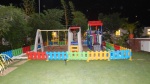 Children's play area at Jal Mahal Resort, Mysore